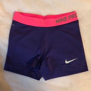 Purple & Pink Nike Spandex